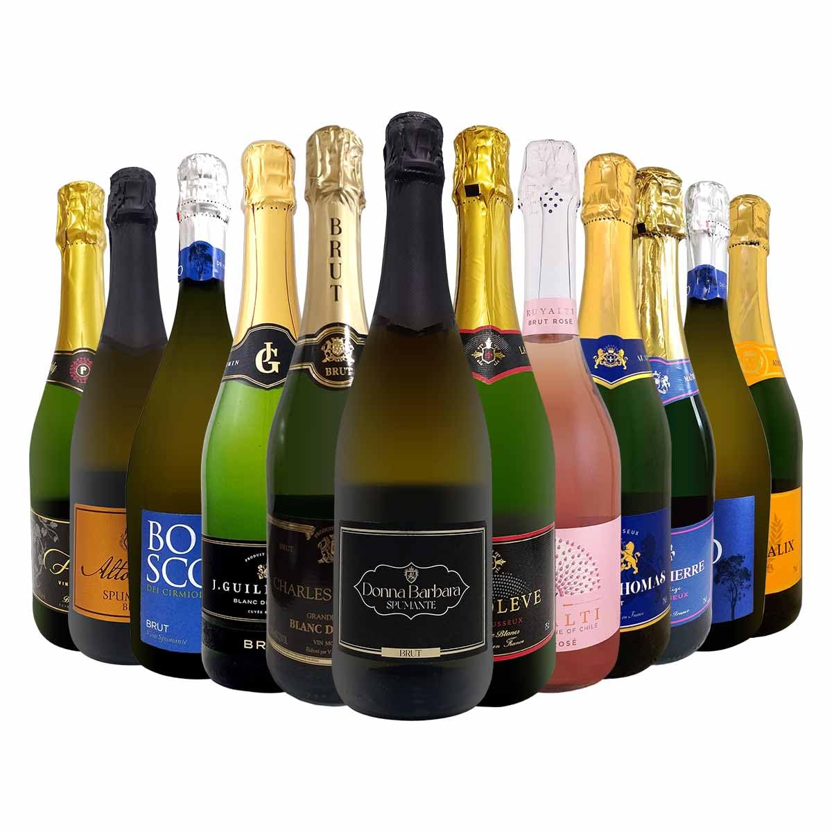 Amazon.co.jp: スパークリングワイン 飲み比べ ワインセット 辛口